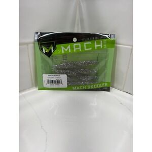 Mach Baits Mach Skooler soft plastic fishing lures in the "Carolina Chrome"